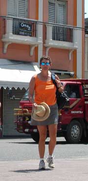 Kathy Parsons in Santo Domingo